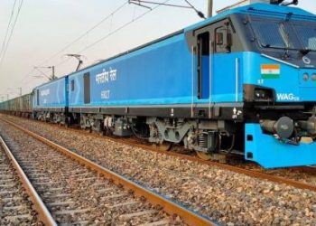 ब्रॉडगेज ट्रैक पर मालगाडी खींच विदा भेल मिथिला मे बनल विश्‍वक सबसे शक्तिशाली रेलइंजन