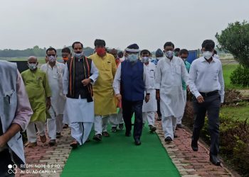 दरभंगाक आसमान में 57 साल बाद देखल गेल कोनो यात्री विमान, स्पाइसजेट केलक एयरपोर्टक मुआयना